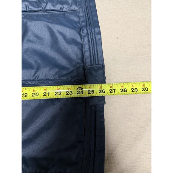 Gazzarrini Jacket Mens 50 Blue Quilted Moto Biker Full Zip Made in Italy Nylon - Picture 16 of 16